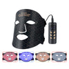 Bodyvitallab LED Gezichtsmasker – Red Light Therapy – 240 LED’s – Anti-Aging – 4 Lichtkleuren – Met Afstandsbediening